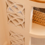 brique ajourée du meuble vasque